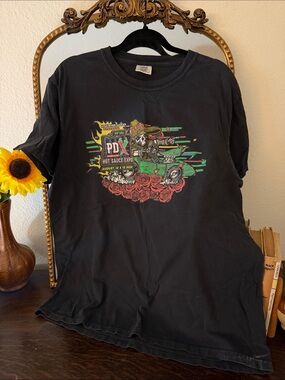 Comfort Colors Black PDX Hot Sauce Expo Graphic Tee